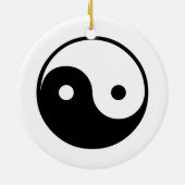 ying yang keramisch ornament (Achterkant)