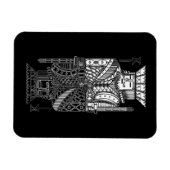 Ying Yang King Magneet (Horizontaal)