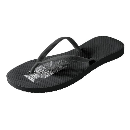 Ying Yang King Teenslippers (Schuin)