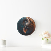 Ying Yang kunstklok Ronde Klok (Huis)