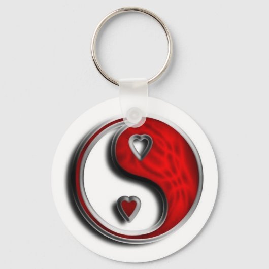 Ying Yang Love Sleutelhanger (Voorkant)