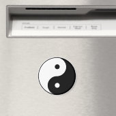YING-YANG-magneet (rond) Magneet (Insitu (Vaatwasser))