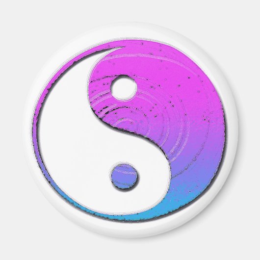 Ying Yang Magnet (Voorkant)