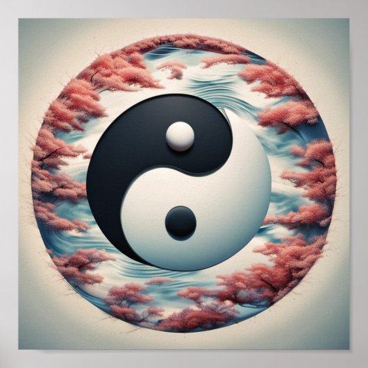 Ying Yang-ogende ogen Poster (Voorkant)