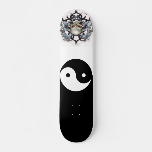 Ying-Yang Persoonlijk Skateboard (Voorkant)