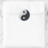 YING YANG RONDE STICKER (Tas)