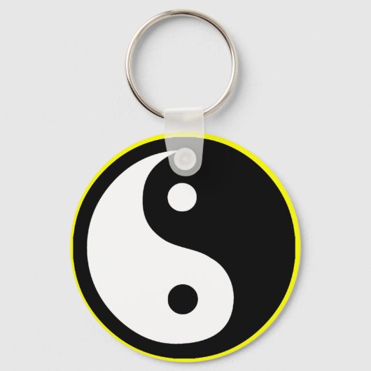 ying yang sleutelhanger (Voorkant)
