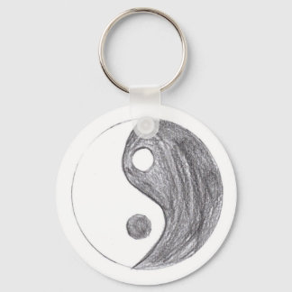 ying yang sleutelhanger