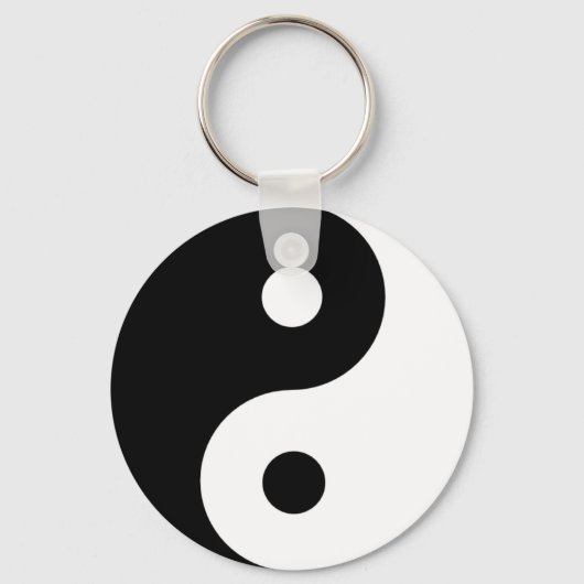 Ying Yang Sleutelhanger (Voorkant)