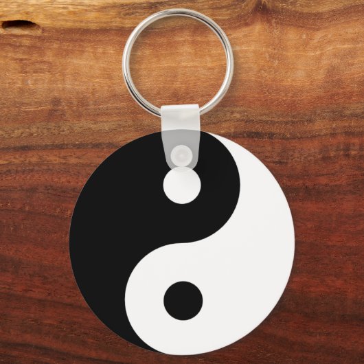 Ying Yang Sleutelhanger (Voorkant)