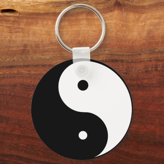 Ying & Yang Sleutelhanger. Sleutelhanger (Voorkant)