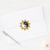 Ying Yang Sun Stickers (Envelop)