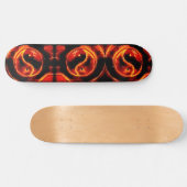 Ying Yang Symbol Persoonlijk Skateboard (Horizontaal)