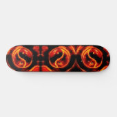 Ying Yang Symbol Persoonlijk Skateboard (Horizontaal)