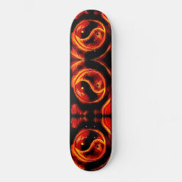 Ying Yang Symbol Persoonlijk Skateboard