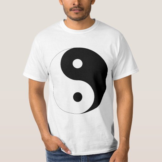 Ying Yang Symbol T-Shirt (Voorkant)