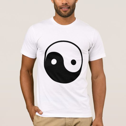 ying-yang t-shirt (Voorkant)
