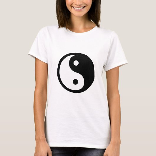 ying yang t-shirt (Voorkant)