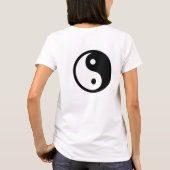 ying yang t-shirt (Achterkant)
