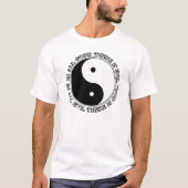 Ying & Yang T Shirt. T-shirt (Voorkant)