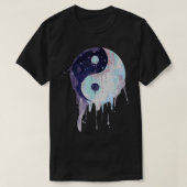 Ying Yang Waterverf T-shirt (Design voorkant)