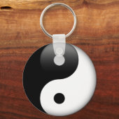 Ying Yang - Yin en Yang Taoism Sleutelhanger (Voorkant)