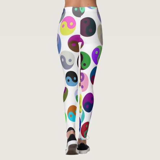 Ying Yang Yoga Leggings (Achterkant)