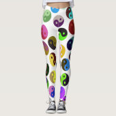 Ying Yang Yoga Leggings (Voorkant)
