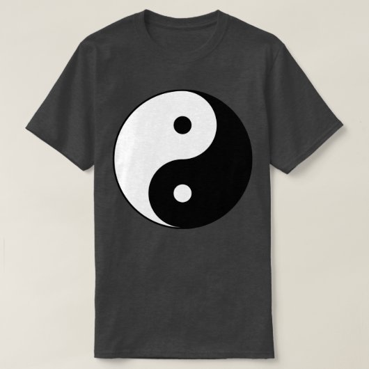Ying Yang Yoga Mantra Relax T-shirt (Design voorkant)