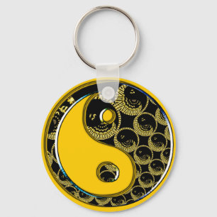 YingYang Bubbles Sleutelhanger