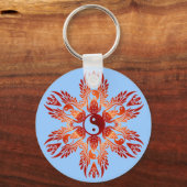 YingYang Diamond Sleutelhanger (Voorkant)