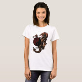 YingYang Dragon Long-Shirt T-shirt (Voorkant volledig)