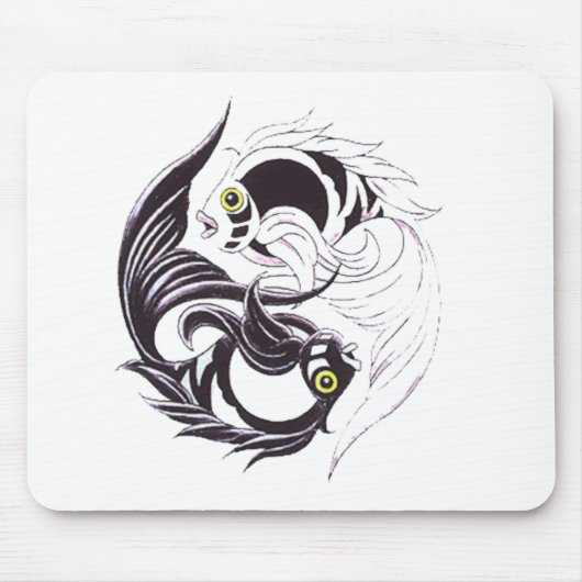 YingYang Koi Muismat (Voorkant)