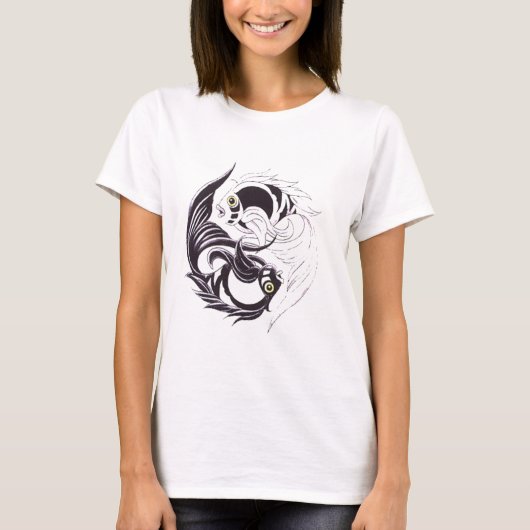 YingYang Koi T-shirt (Voorkant)