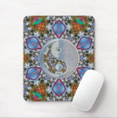 YingYang Lily Star Mousepad Muismat (Met muis)