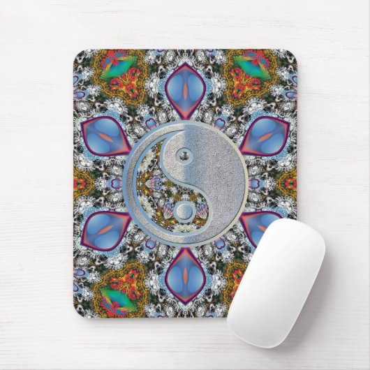 YingYang Lily Star Mousepad Muismat (Met muis)