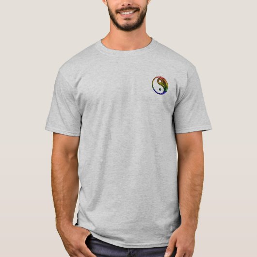 YingYang Pride T-shirt (Voorkant)