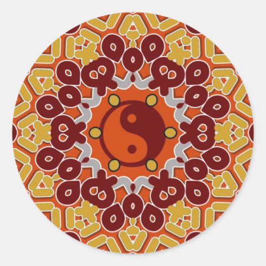 YingYang Sticker (Voorkant)