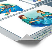 Yin's 10 principes van de behandeling van katten poster (Hoek)