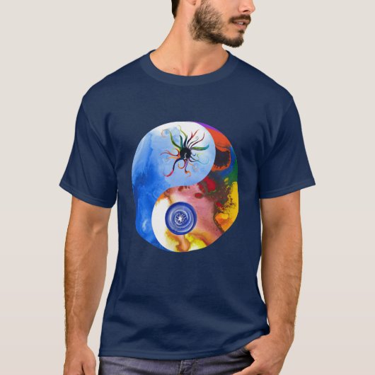 YinYang Archangel Luci Michael tshirt (Voorkant)