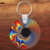 YinYang Big Bang - Fractal Sleutelhanger (Voorkant)