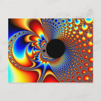 YinYang BigBang - Fractal Briefkaart