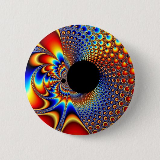 YinYang BigBang - Fractal Button (Voorkant)