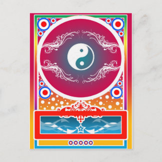 yinyang briefkaart