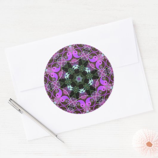 YinYang Hexagon Sticker (Envelop)