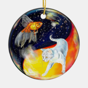 Yinyang Keramisch Ornament
