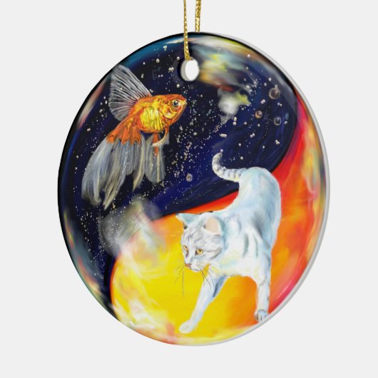 Yinyang Keramisch Ornament (Links)