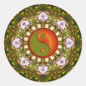 YinYang Mandala Scopes Sticker (Voorkant)