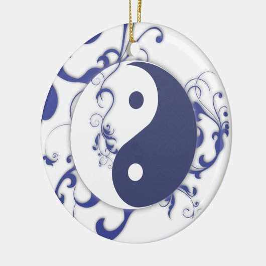 Yinyang met ornament van rollen (Links)