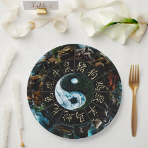 YinYang Papieren Bord